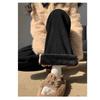 Fashion Women Drawstring Loose Casual Wide Leg Pants Autumn Fleece High Waist Winter Velvet Trousers for Women Elegant Solid Straight Lady Pants 2357