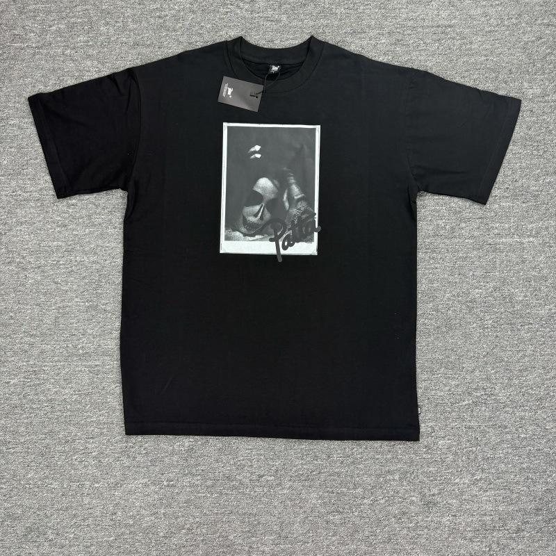 Cross-border trendy brand PATTA European and American street creative fun printing men's and women's casual loose short-sleeved collection T-shirt 