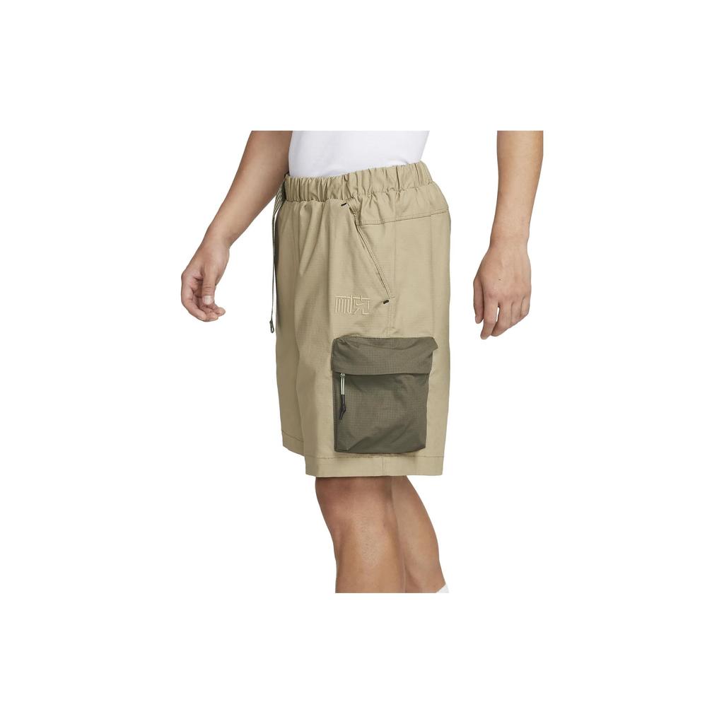 Nike Sportswear Woven Cargo Shorts Men Bottoms Olive-Green FN0464-276