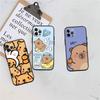 CJ24 Cartoon  Capybara Cute Soft Shell Phone Case for Redmi Note 8 9 Pro Max 9S 9T 9C NFC 8T 8A 10A A4