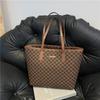 Fashion Tote Bag, Simple Large-Capacity Shoulder Bag, Foreign Style Handbag, Casual Class Commuter Bag
