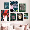 David-Bowie Song Lyric Arctic Monkeys Vintage Nordic Posters And Prints Wall Art Canvas Painting Wall Pictures For Living Room No Frame