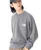 NEW ERA Sweatshirt Crew Neck Box Logo Embroidery Misty Morning XXL