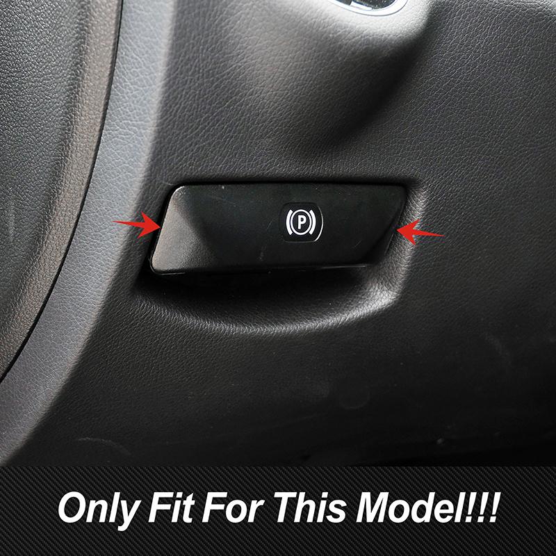Car Dashboard Electronic Foot Brake Release Switch Cover Trim For Mercedes Benz GLK X204 C Class W204 W212 Interior Accessories