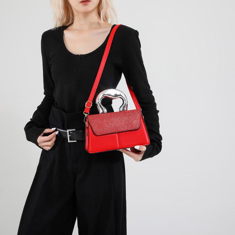 Ретро универсальные женские сумки, нишевый дизайн высокого класса 2025 осень, модные сумки под мышкой, сумки-мессенджеры