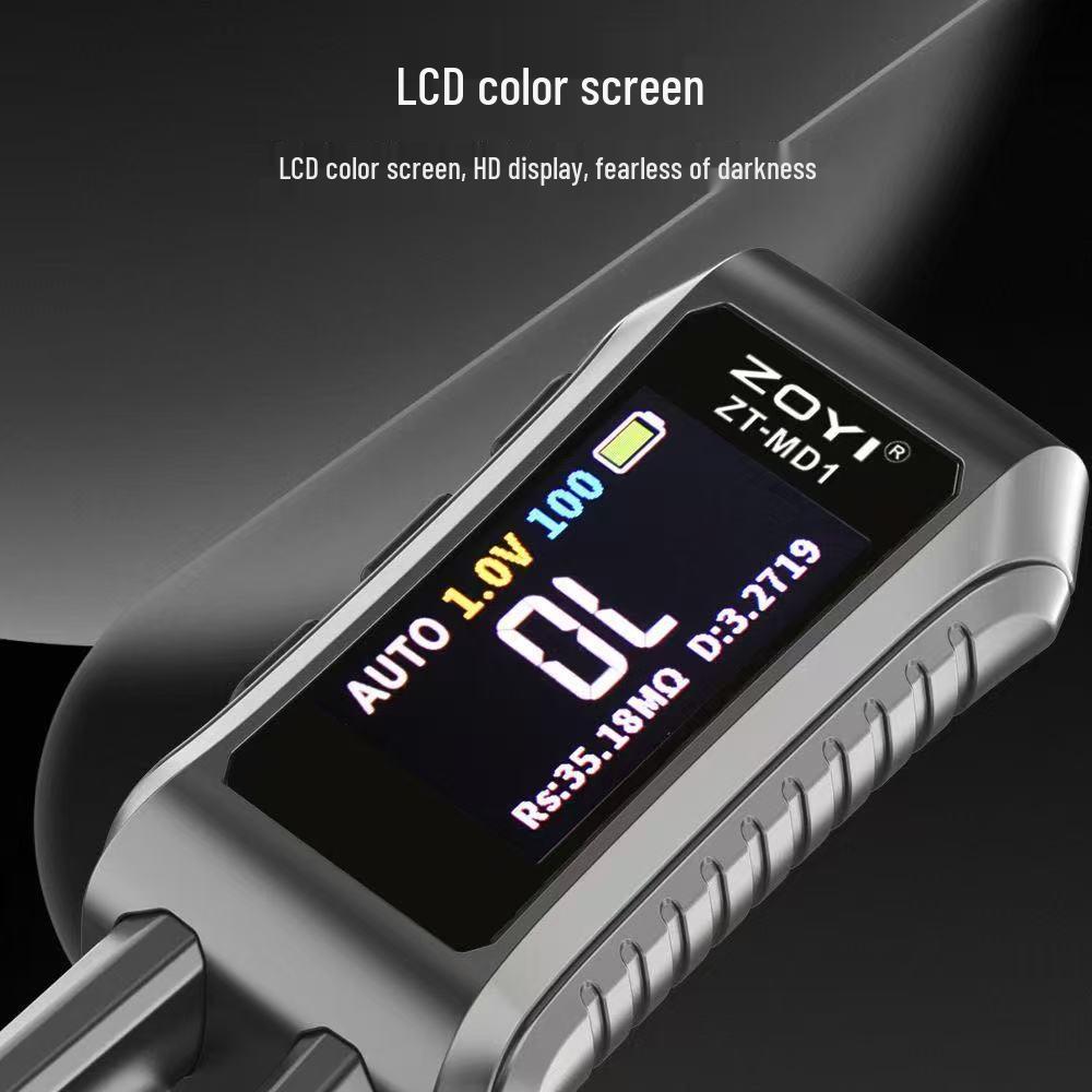Zhongyi Digital Bridge ZT-MD1 SMD Tester: Fast-Charge Tweezers for Resistors, Inductors, Capacitors, & Multimeter Functions