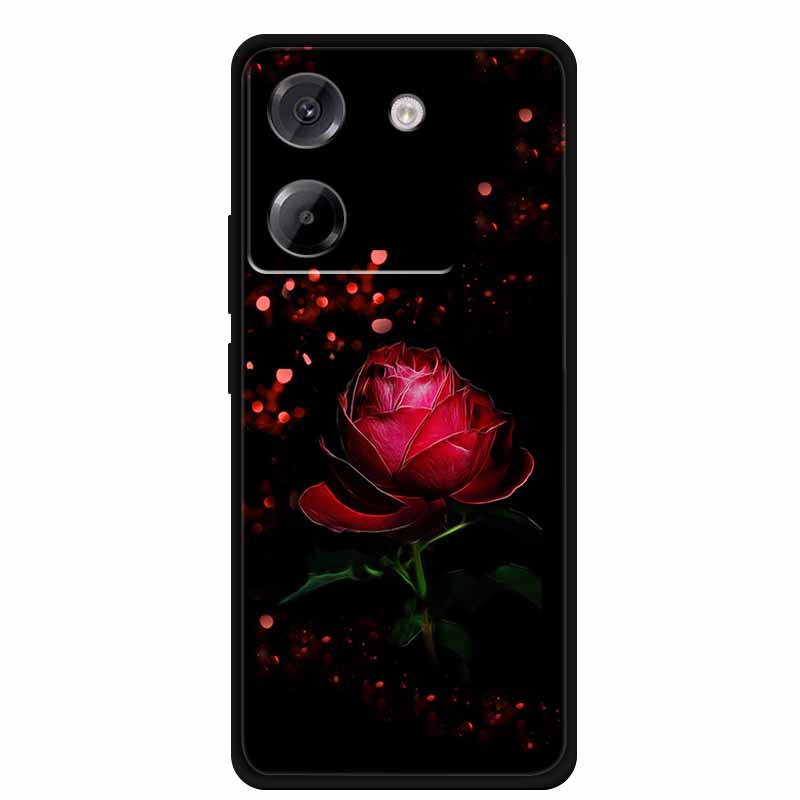 Чехол для Xiaomi Poco M7 Pro 5G, стиль мультяшной живописи, мягкий силикон + ТПУ, задняя крышка, чехлы для Poco M7 Pro 5G, противоударный чехол, новый