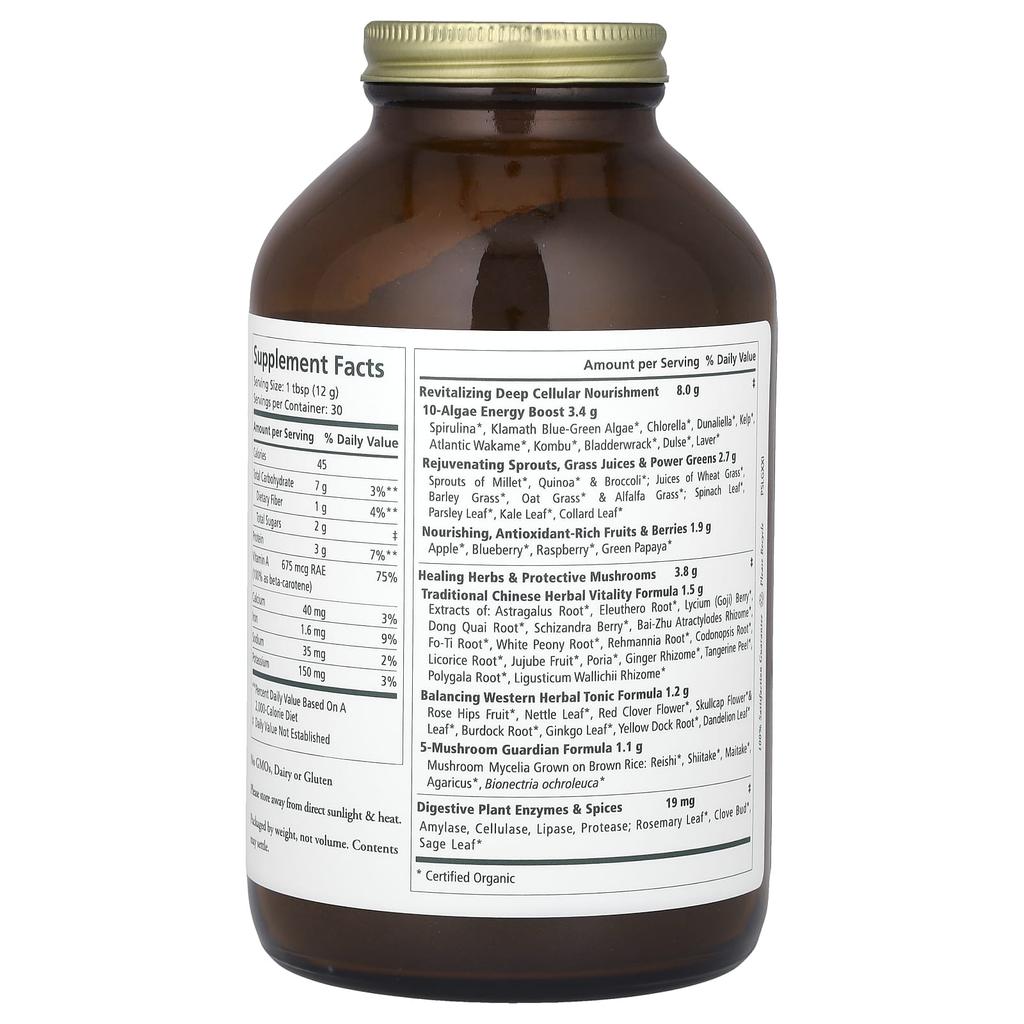 Organic Superfood Powder, 354G(12.5Oz)