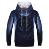 Spring Autumn Hooded Sweatshirt 3D Digital Printing Unisex Hoodies Men Women Wolf Fashion Loose Pullover