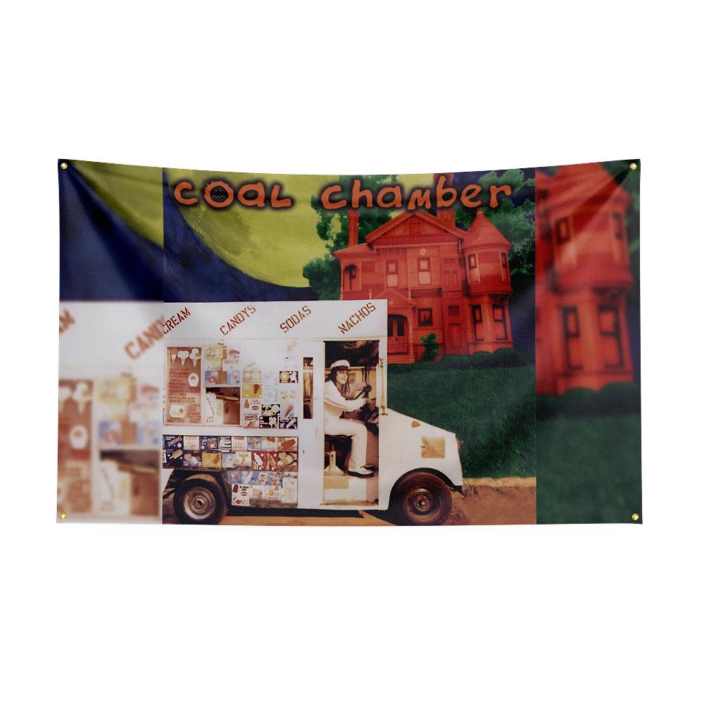 3x5 FT C-oa-l-Ch-am-b-er Music Band Flag Custom Flags Wall Hanging Tapestry Outdoor Garage Room Decorative flag Background