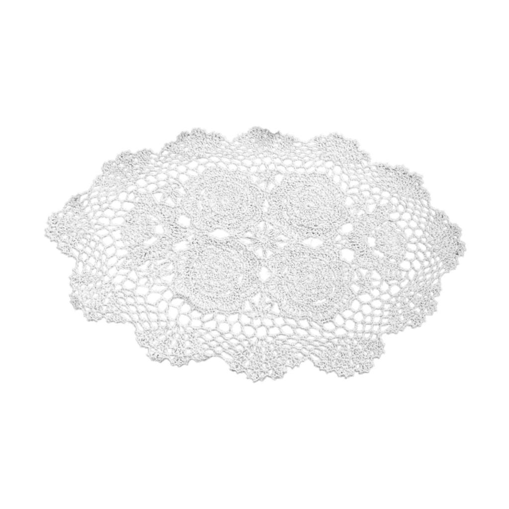 Вязаная крючком кружевная салфетка нескользящая креативная салфетка для свадебного декора дома праздник