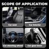 Ремонтная паста для рулевых колес автомобилей - Восстанавливает черный блеск, Удаляет шелушение и трещины, Пластикоподобное покрытие, Легкое нанесение