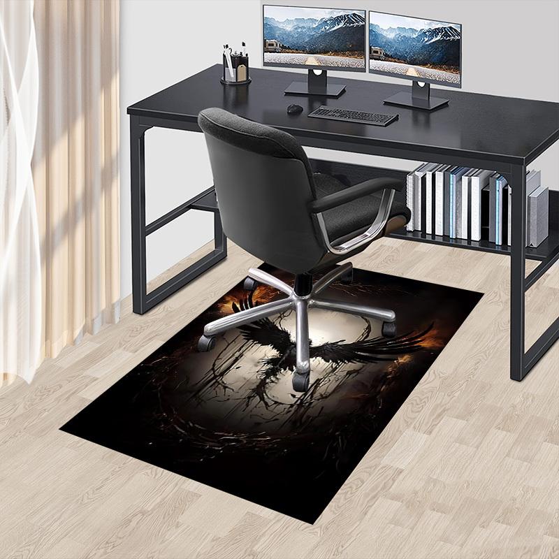 1PC bird wings Carpet Ultra Soft, Thick & Absorbent, Non Slip Machine Washable Mat for Entryway