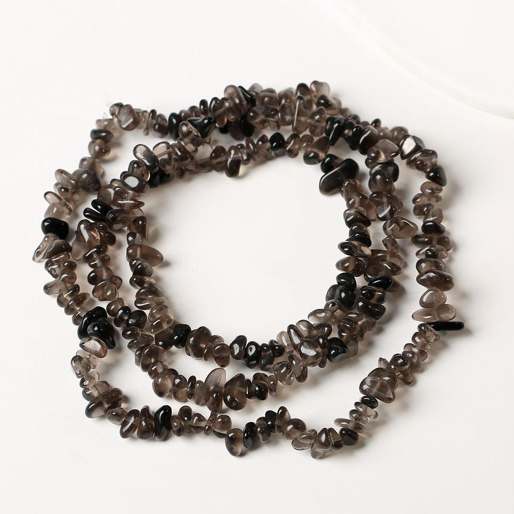 Ожерелье из натурального аметиста, 80 см - Полированные, Неправильные полоски для изготовления украшений и браслетов своими руками