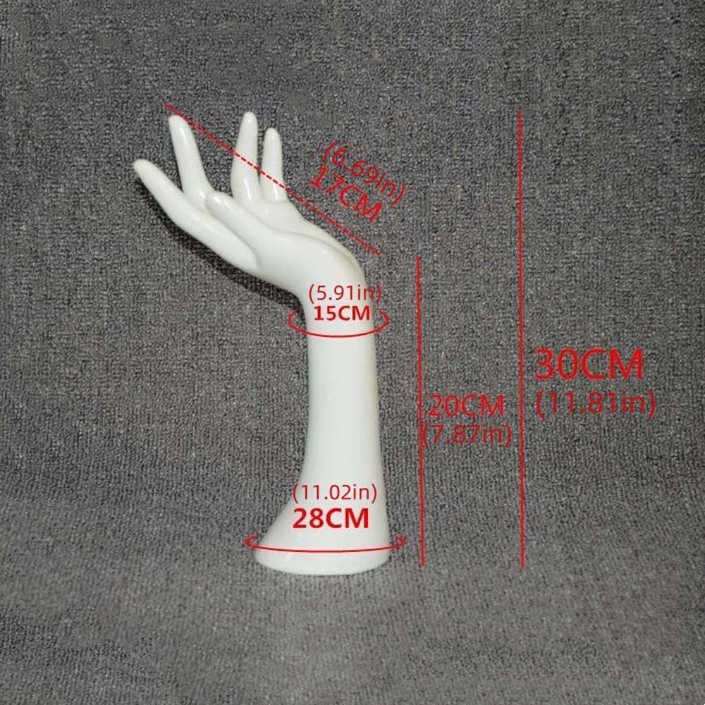 Model Stand Jewelry Display Hand Necklace Bracelet Hand Ring Holder  Jewelry Accessories