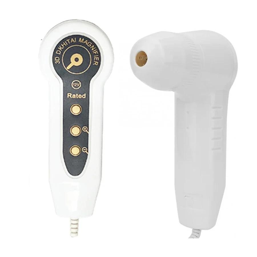 50X/200X анализатор волосяных фолликулов кожи головы обнаружение увеличительный микроскоп ЖК-цифровой дерматоскоп детектор тестер волос на коже головы