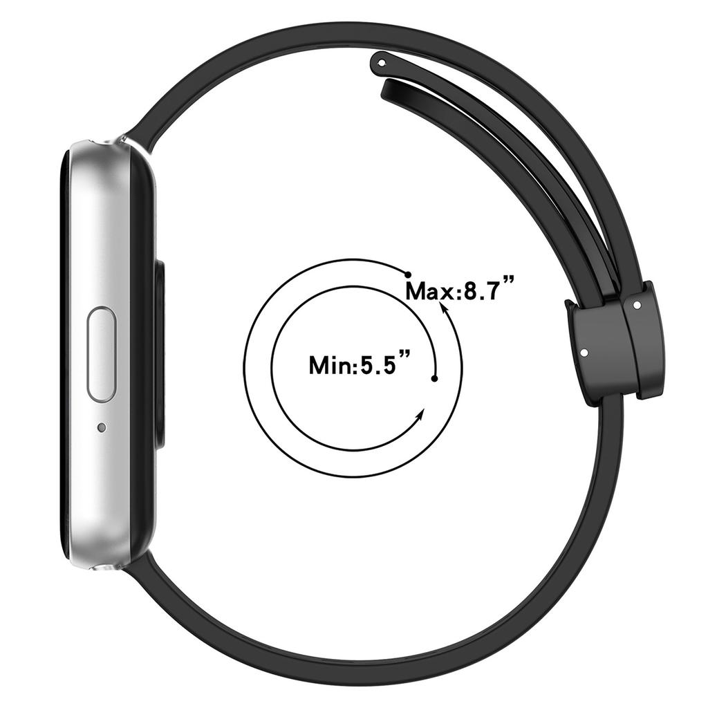 Силиконовый ремешок для Samsung Galaxy fit3, спортивный браслет с магнитной пряжкой, браслет для galaxyfit 3, умные часы, аксессуары для браслета