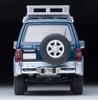 Tomica Limited Vintage Neo 1/64 Scale LV-N206a Mitsubishi Pajero Mid-Roof Wide VR with Optional Parts, 1994 Model, Blue/Silver, Finished