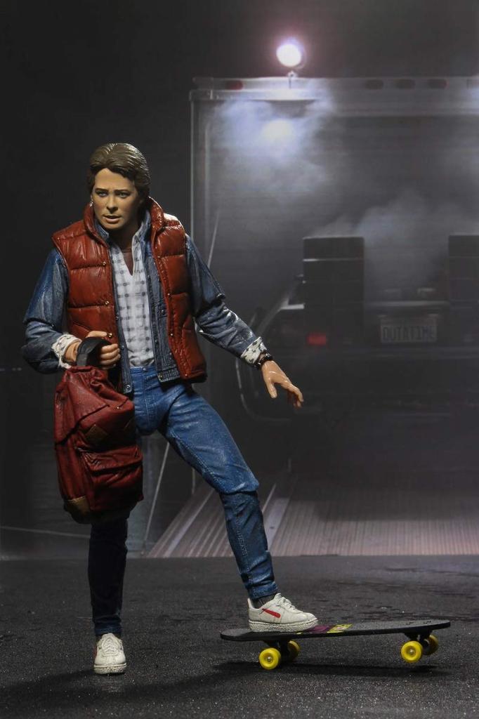 NECA Назад в будущее Ultimate 7-дюймовая фигурка Марти НАЗАД В БУДУЩЕЕ Ultimate фигурка МАРТИ МАКФЛАЙ Товары из фильма BTTF Марти Майкл Фокс
