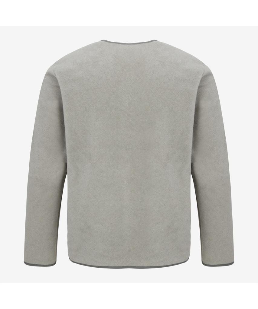 The North Face Nj4Fr60A Мужской флисовый кардиган Albano Ex Светло-серый