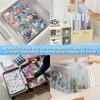 A4 Transparent Storage Box Plastic Document Paper Filling Case File Storage Cases Portable Project Case Clear Document Holder