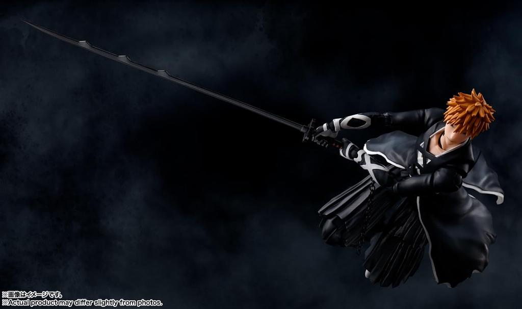 TAMASHII NATIONS BLEACH Тысячелетняя кровавая война Ичиго Куросаки Приблизительно 155 мм окрашенная подвижная фигурка SHFiguarts -Bankai/Tenchain Zangetsu-