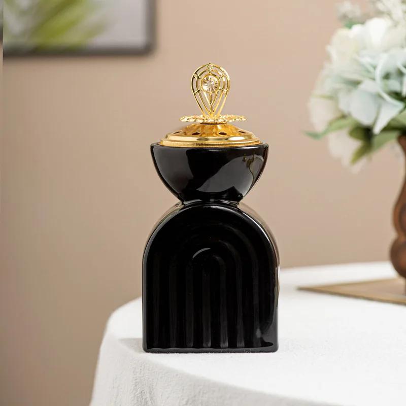 Modern Simple Nordic Arch Aromatherapy Burner Middle East Arabic Festival Incense Home Decoration Ornaments Incense Sticker Item