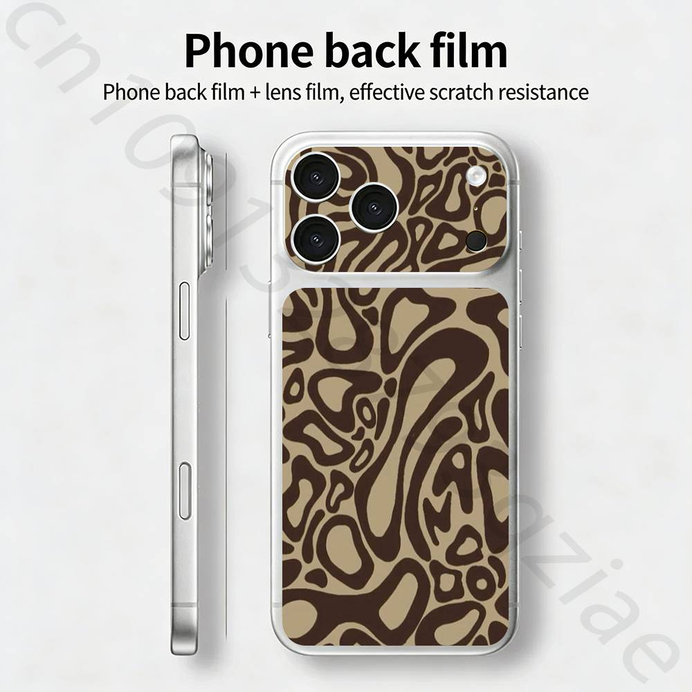 L-Lando Norris Для iPhone 17 pro Max /17 pro Полное покрытие Наклейка Skin Wrap 3D Цветная Задняя Защитная Пленка-Стикер