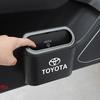 Car Trash Can Storage Box Vehicle Multifunctional Garbage Dust Case For Toyota TRD Corolla Auris Yaris Rav4 CHR Camry40 Prius