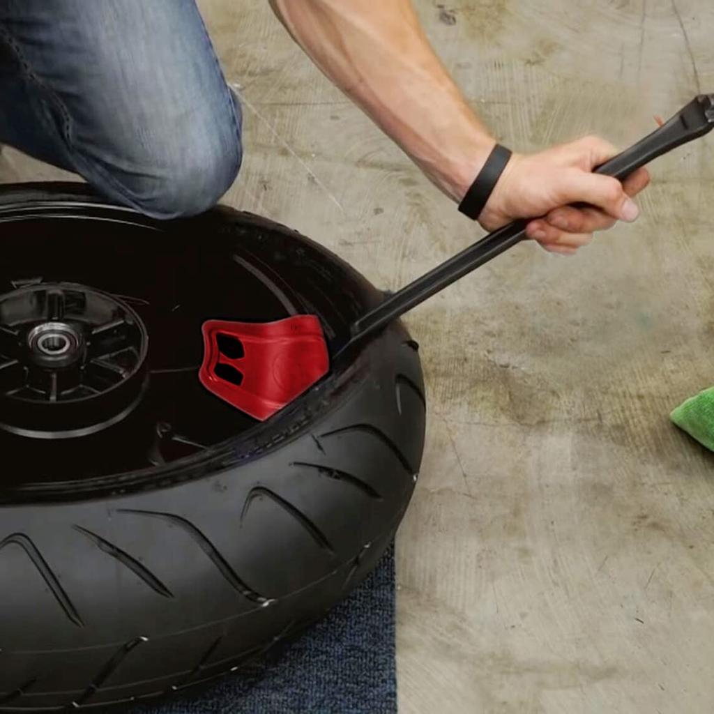 Dovhmoh Защита обода Защита обода для инструментов для колес и шин Квадроцикл Мотоцикл Шина Установка шины Красный