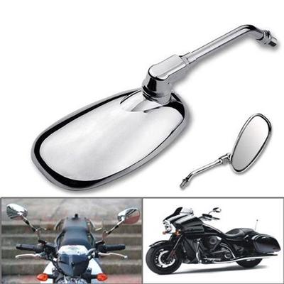 2шт мотоциклетное овальное хромированное зеркало заднего вида для Ducati Ktm Kawasaki