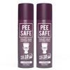 Спрей-дезинфицирующее средство для сиденья унитаза Pee Safe (50 мл - Упаковка из 2 шт.) - Лаванда | Снижает риск ИМП и других инфекций | Защищает от 99,9% микробов