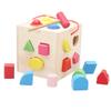 Building Block Wooden Shape Sorting Matching Toy Education Learning Tools for Kids Children 17