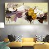 Абстрактные цветы холст картины абстрактные поп-арт холст плакаты и принты цветы современные картины для гостиной Куадрос фон