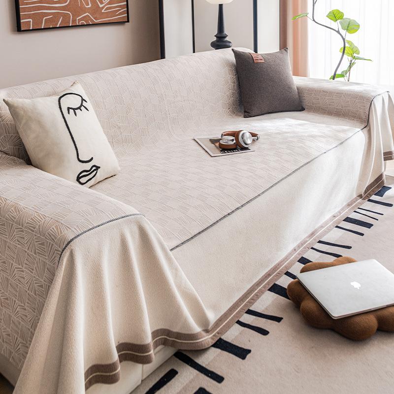 -Роскошное лоскутное полотенце из шенилла для дивана, чехол для кресла с защитой от царапин, декоративное покрывало на 3/4/5 мест на все сезоны