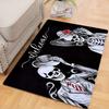 Halloween Carpet Romantic Skull Welcome Mat Soft Door Mat Rug For BedroomLiving Room Carpet Outdoor Carpet Home Decoratio