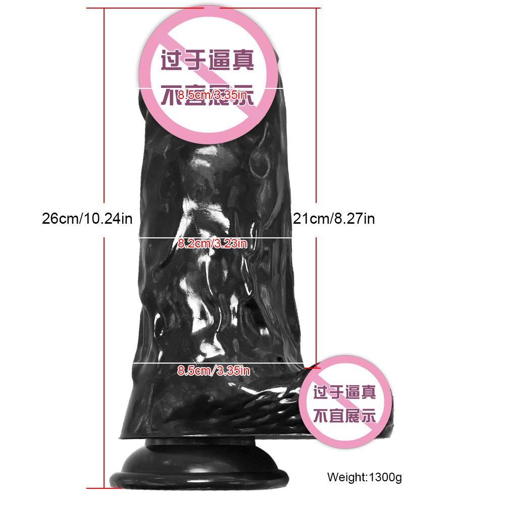 European and American Style Thick Size 8.5 * 26cm Large Dildo Simulation Dumas Female Masturbator Adult Sexual Product
