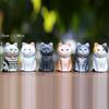Имитация фигурок кошек и мелких животных - Коллекция в слепых коробках