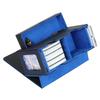 Silphiel Deck Case for Trading Cards (Black/Blue)