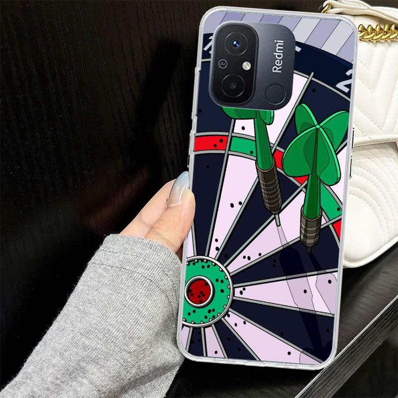 Darts Aesthetics Wire Target Case for Xiaomi Redmi 14C 13C 13 12C 12 10C 10 10A Phone Cover 9C 9 9A 9T 8 8A 7 7A 6 6A K70 K40 K2