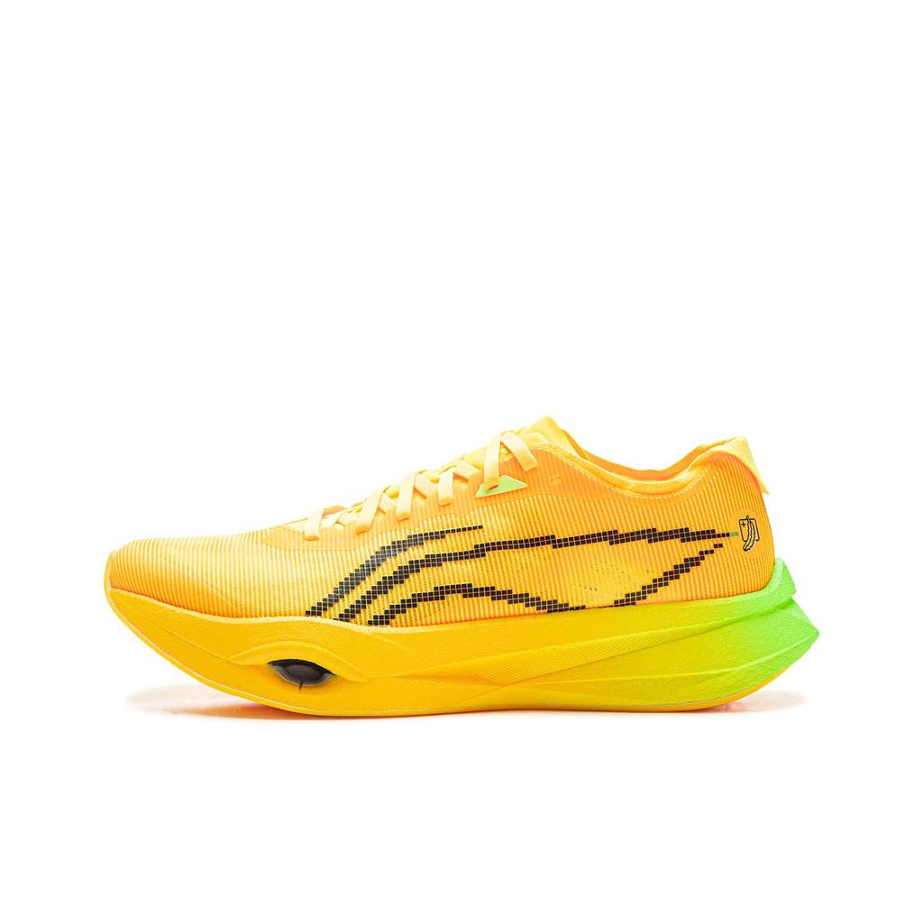 Li Ning Zhi Feng Pro Energy Технология Банан Полная Карбоновая Пластина Профессиональные Соревновательные Марафонские Тренировочные Тестовые Унисекс Кроссовки для Бега ARPV017-16