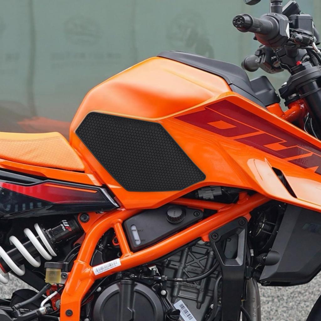 Мотоциклетные накладки на бак и накладки для сцепления для KTM DUKE390, DUKE250, DUKE125 (2024~) (черный)
