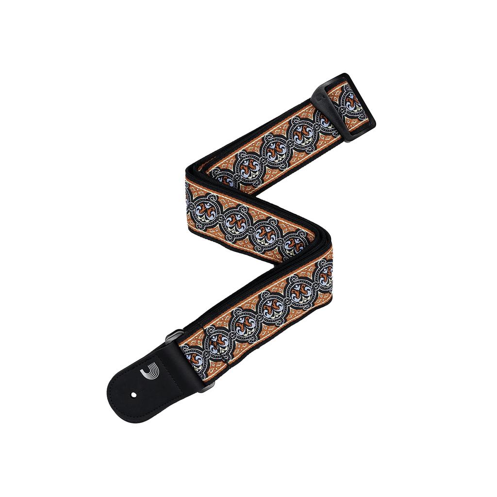 Ремень для гитары Eco Comfort Jacquard 50RW06 Orange D'Addario