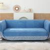 Водонепроницаемый однотонный бархатный чехол для дивана Four Seasons, простой противоскользящий чехол для дивана с защитой от мочи и грязи