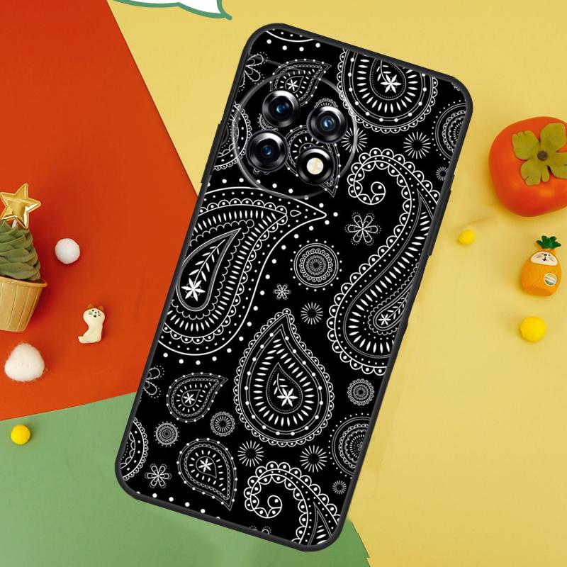 Чехол с узором пейсли для OnePlus 9 10 Pro 11 12 13 15 13T 13R 12R 10T 8T Nord 5 CE 2 3 4 Lite N20 N30