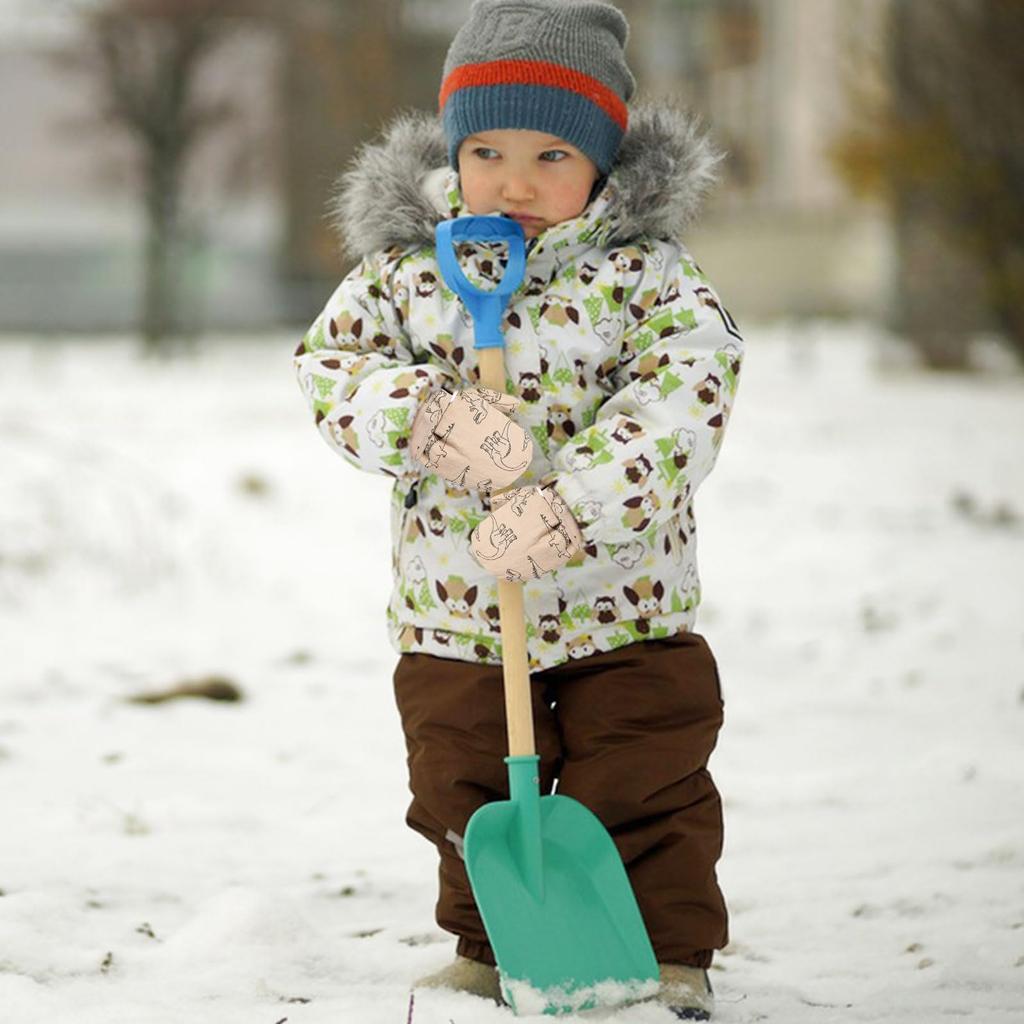 Cute Dinosaur Baby Mittens for Waterproof and Perfect for Playing In the Mittens for Boys and Perfect for Keeping Warm and Perfect for Outdoor and