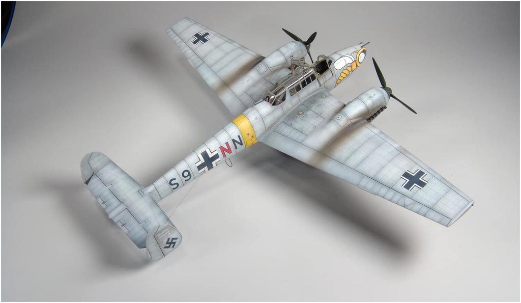 Eduard 1/72 Profipack Messerschmitt Bf110E Немецкие ВВС Пластиковая Сборная Модель EDU7083
