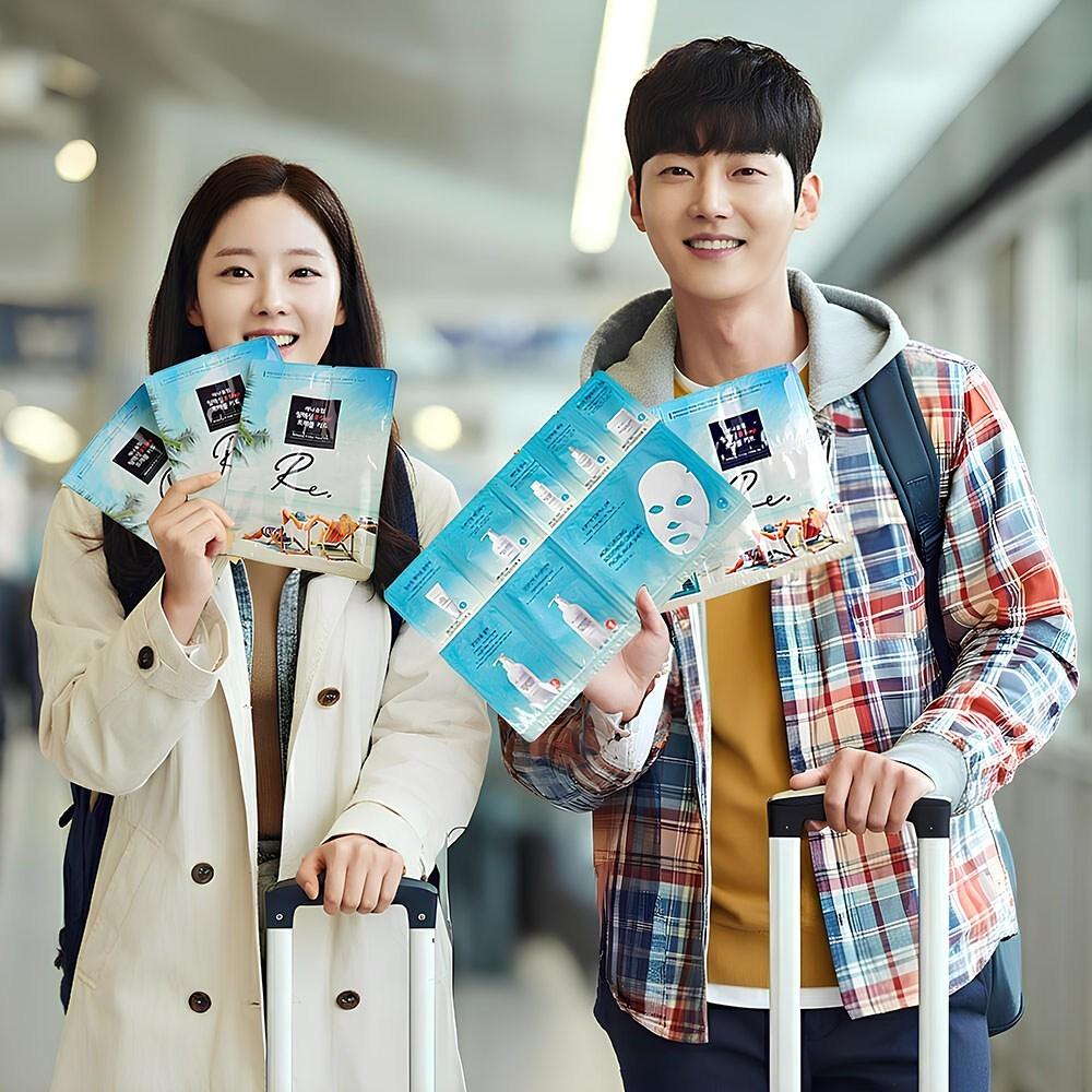 Дорожный косметический набор, 8 видов туалетных принадлежностей, 3 комплекта