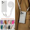 Crossbody Wallet Card Slot Liquid Silicone Case For iPhone 15 14 13 12 11 Pro Max 15 14 Plus XS Max XR X 6s 7 8 Plus Lanyard Rope Silicone Soft Cover