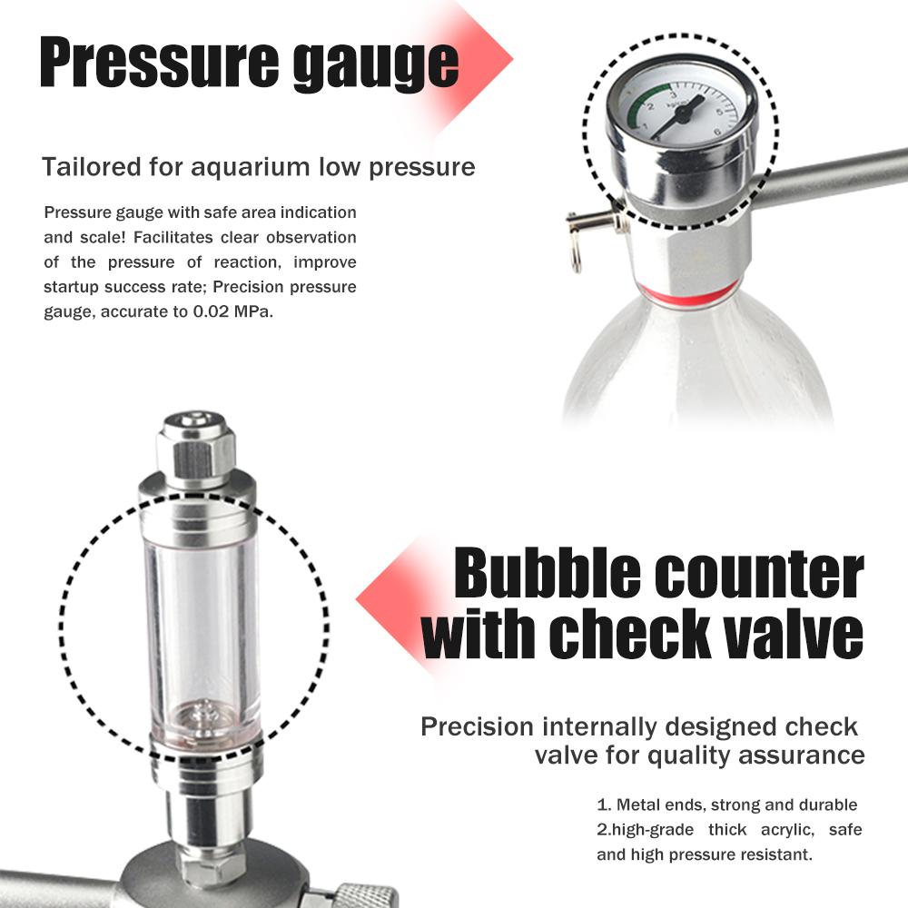 Генераторная система с электромагнитным клапаном для аквариума